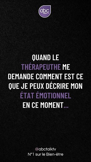 ABC TALK TV on Instagram: "😂 Bon qui se sent concerné 😅✋ . . . . #santementale #santémentale #santeemotionnelle #anxiété #gestiondustress #gestiondesémotions #humour #developpementpersonnel #abctalk #abctalktv"