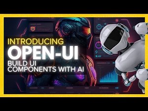 OpenUI: Build UI Components Easily! Screenshot + Text-To-Code - AI Writes Code Itself!