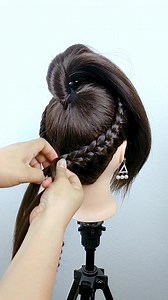 Cool and Cute Bun Hairstyle Tutorial ส่วนที่ 5 Here's a full hairstyle video tutorial please click the link here 👇 https://www.facebook.com/share/r/15hsfapYQR/ | Ma Esther Azarcon Longcayana