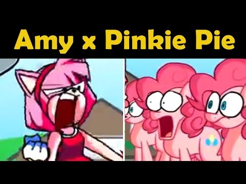 "Blockhead" - Amy VS Pinkie Pie | FNF Animation and Mod
