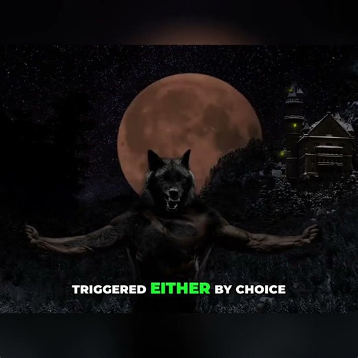 Werewolf Legends: Human, Wolf, and the Full Moon #werewolf #fullmoon #shorts