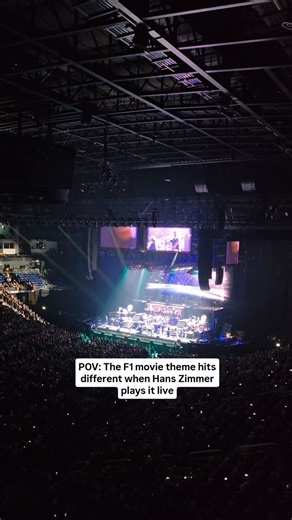 @lensoftobi on Instagram: "POV: The F1 movie theme hits different when Hans Zimmer plays it live #f1 #hanszimmer #reelvideo #concerts #livemusic"