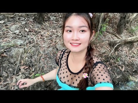 Bẫy 12 Cửa Ngục Bắt Luồng Cá Rừng Trong Mương Tràm Về Nấu Ăn - Catch & Cook Snakehead Fish