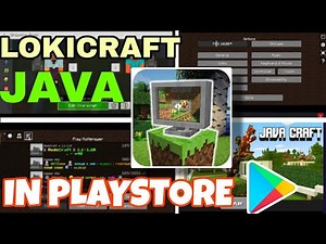Playing New Lokicraft java from Playstore...Game review!!