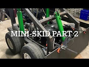 Homemade Stand on Skid Loader (Part 2)