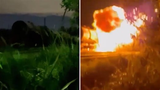 Nahe Moskau: Ukraine zerstört russischen Bahn-Knotenpunkt