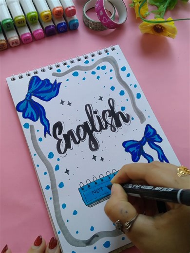 Front Page Design in Modern Calligraphy