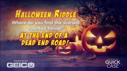 GEICO TV Spot, 'Ion Television: GEICOween Riddle: Haunted Houses'