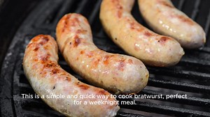 Bratwurst recipe