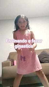 ensinando a fazer ginástica