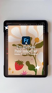 Explore the New Paint Inside Tool in Adobe Fresco Drawing App