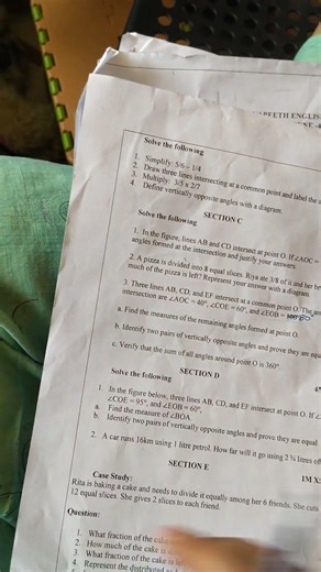 class 7th maths final revision worksheet, 2026.