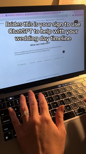 Create Your 2025 Wedding Day Timeline with ChatGPT