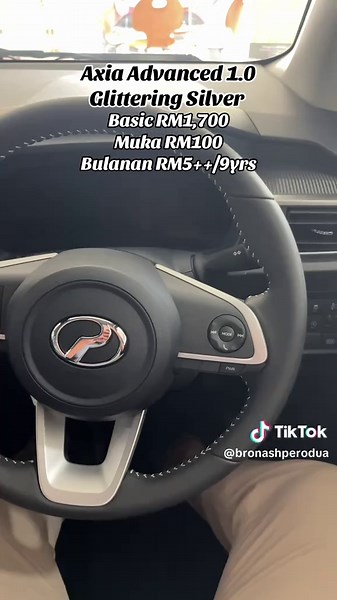 Axia Advanced 1.0 Glittering Silver hingga 9 Tahun