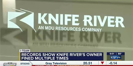 Researcher says Knife River’s parent company fined nearly $3.4 million since 2000 for OSHA, environment violations