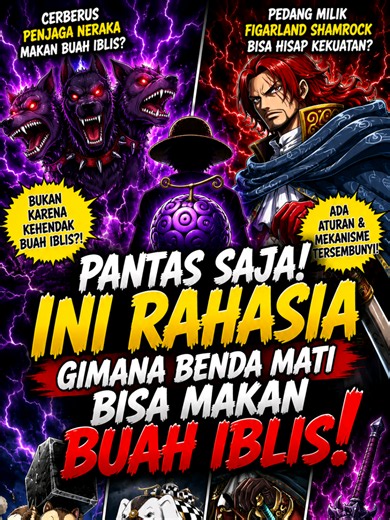 Pantas Saja! Ini Rahasia Gimana Benda Mati Bisa Makan Buah Iblis! #onepiece #anime #manga #teori #elbaf