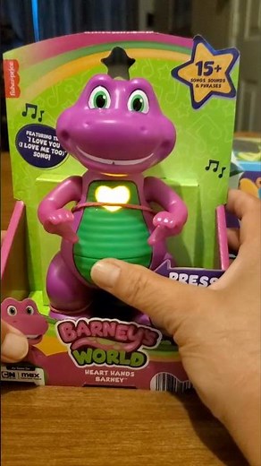 AMAZING! HEART HAND BARNEY WORLD! ASMR TOYS!*NEW* AT WALMART! #Walmart #asmr #amazing #toy #viral