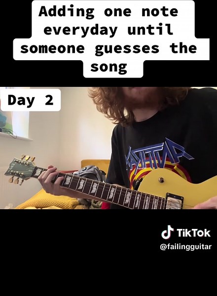 Guess the Song: One Note Each Day Challenge