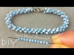 Easy Seed Bead Rope Bracelet Tutorial | Beaded Jewelry Making