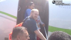 29K views · 317 reactions | AMERICAN FREED: Joshua Holt, a Utah man, was freed after spending nearly two years in a Venezuelan jail. This comes as a result of secret talks between an aide to Sen. Bob Corker and close allies of President Nicolas Maduro. Holt, seen boarding a plane expected to take him to Washington wearing an orange backpack, was greeted by Sen. Corker at the airport in Venezuela. https://abcn.ws/2scN5zJ | ABC World News Tonight with David Muir | Facebook