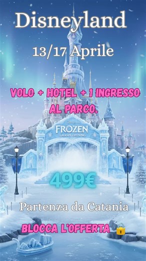 il nuovo Parco Frozen ti aspetta. Blocca l'offerta adesso. 3349223593 📞 #disney #traveltok #viral #last #sicilia