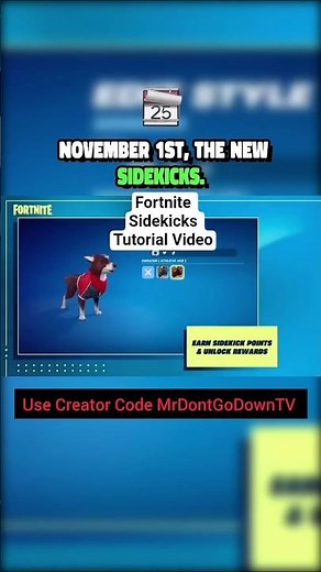 Fortnite Sidekicks Tutorial Video #fortnite #shorts #gaming