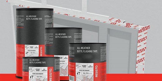 All-Weather Butyl Flashing Tape - RESISTO.US