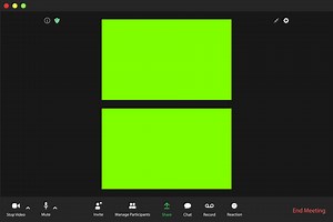 Download Start online conference concept. Video call app mockup for free