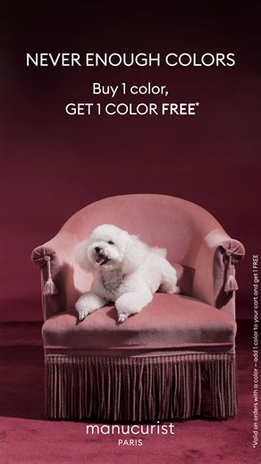 Never Enough Colors - For every order including a color, enjoy one color for free with the code FREE25* *𝑂𝑓𝑓𝑒𝑟 𝑣𝑎𝑙𝑖𝑑 𝑜𝑛𝑐𝑒 𝑝𝑒𝑟 𝑝𝑒𝑟𝑠𝑜𝑛 𝑝𝑒𝑟 𝑜𝑟𝑑𝑒𝑟 | Manucurist