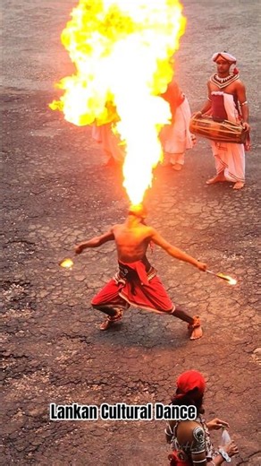 Feeling the vibrant rhythm of Sri Lanka! 🥁 This traditional dance is pure energy and color #travel