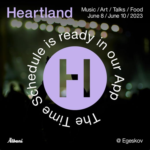 29 reactions | The time schedule for Heartland 2023 is ready in our app! Check out the Music, Art, Talks & Food times now, and begin planning your festival in our Heartland app. Download the app via link below. App Store: https://apps.apple.com/us/app/heartland-festival/id1098002852 Google Play: https://play.google.com/store/apps/details?id=fm.golive.copenhell7b7b8f0f&hl=da&gl=US | Heartland Festival | Facebook