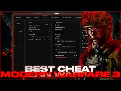 **Greated** Best Cheat - Modern Warfare 3 | Divine Cheat For COD:MW3 | Many Functions | FREE 100%