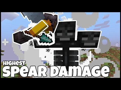 Highest Spear Damage In Minecraft