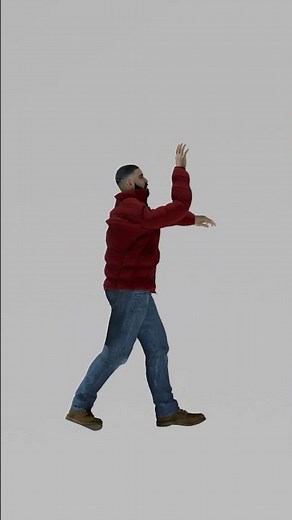 Drake's 3D Animation Dance to Michael Jackson's Hits #3danimation #drake #michaeljackson #dance