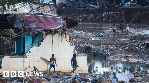 Typhoon Kalmaegi heads for Vietnam after killing at least 114 in the Philippines