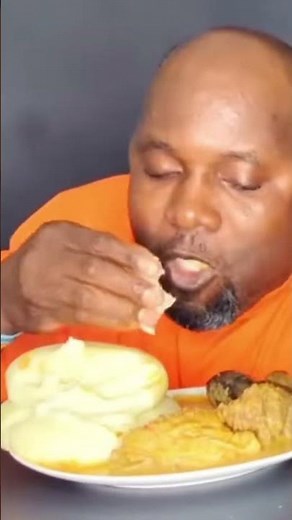 Asmr speed eating fufu mukbang challenge