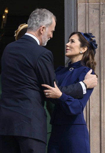 Felipe VI en Dinamarca: Padrino y Consuelo