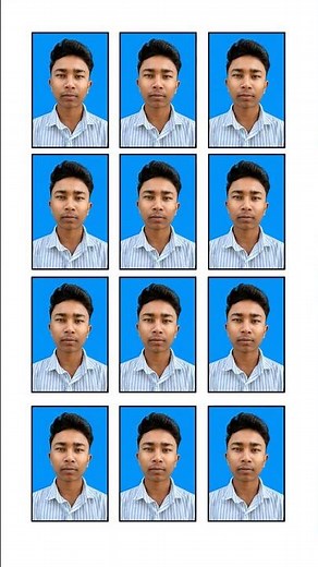 How to Make Passport size photo