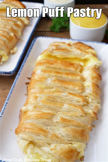 1.4K views · 3 comments | This easy lemon puff pastry recipe is made...