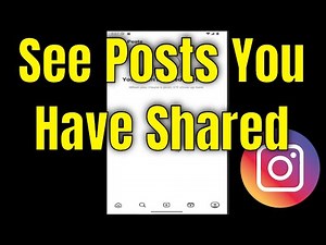 How To See Posts You Have Shared on Instagram [2026]
