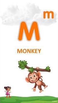 Letter M | 10 Words with Letter M | Alphabet learning for Kids