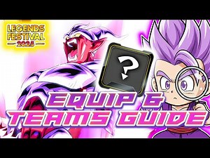 BEST TEAMS & EQUIPS FOR NEW SUPER JANEMBHA!! COMPLETE GUIDE (Dragon Ball Legends)