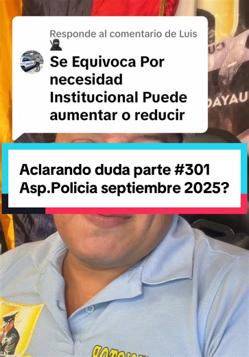 Aclarando duda sobre Asp.Policia 2025