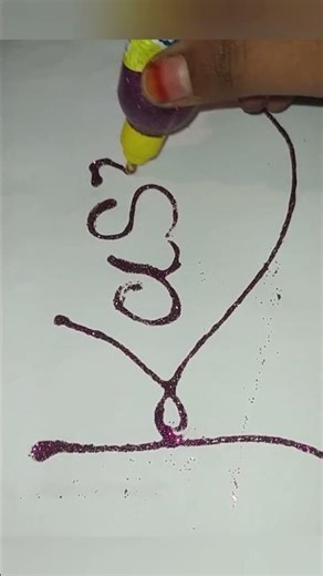 How to write name by Sparkle | calligarphy creation | arts | calligarphy tutorials | #arts #design