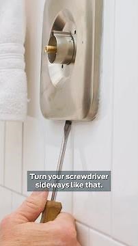 How to replace a shower trim