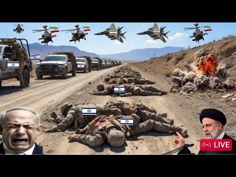 Israeli F-35 Fighter Jets & Helicopters Attack on Army Supply Convoy - GTA 5