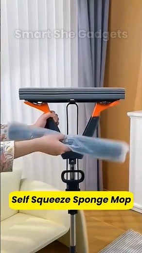 Self Squeeze Sponge Mop | Easy Floor Cleaning