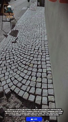 Installing Natural Stone Pavers: The Essential Tool for Cobblestone Sidewalks