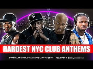 NYC Club Bangers Hip‑Hop/Rap Mix 2025 🔥 | 50 Cent • Jay‑Z • DMX • Pop Smoke