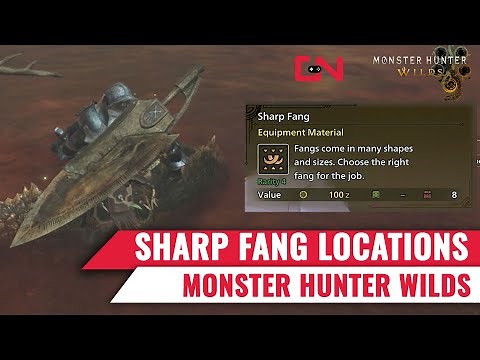 Monster Hunter Wilds Sharp Fang Locations